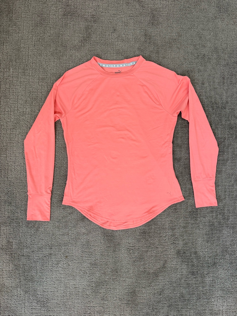 GUC Puma coral Size Small long sleeve athletic/technical shirt